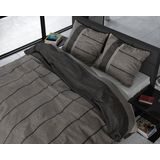 Sleeptime Flanel Kees Dekbedovertrekset + 2 kussenslopen Taupe