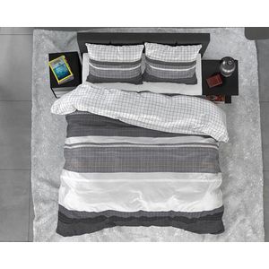 Dreamhouse - Cotton / Satin - Dekbedovertrek - Taupe