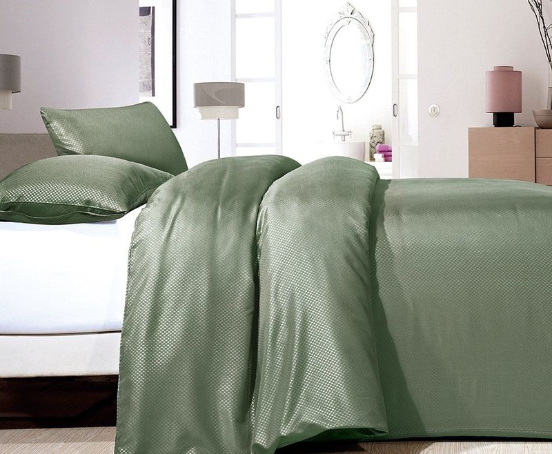 Zensation - Satin Point - Dekbedovertrek - Roze - 140x200/220 + 1 kussensloop 60x70