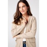 MS Mode - Halflang Vest - Met Steekzakken