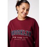 Fusible Systems - Heren James and Nicholson Workwear T-Shirt (Donkerrood)