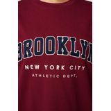 Fusible Systems - Heren James and Nicholson Workwear T-Shirt (Donkerrood)