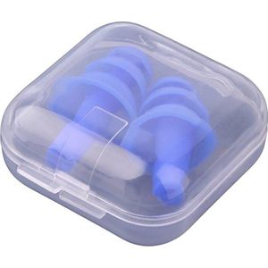 Oordopjes - Gehoorbescherming - Siliconen oordoppen - Oordopjes kopen - set van 2