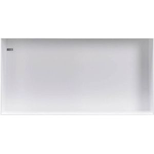 Looox Colour BoX inbouwnis - 60x30x10cm - RVS Wit mat CBOX60W