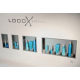 Looox BoX nis - 60x30x7cm - inbouw - RVS BOX60