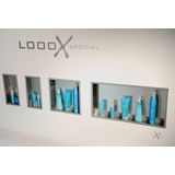 Looox BoX nis - 15x30x10cm - inbouw - rvs geborsteld BOX-15-10