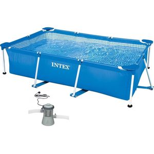 Intex Zwembad Frame Pool 260x160x65cm (met filterpomp)