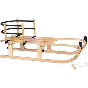 Klassieke houten slee Davos 120 cm