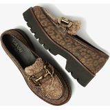 Via Vai - Lott Harvey - Loafers - Zwart - Teddy - Metalen Detail