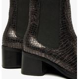 Via Vai - Zoey Scott - Enkellaarsjes - Bruin - Leer