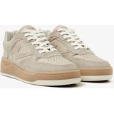 VIA VAI Sam Levi Sneakers Leer Grijs Glitters