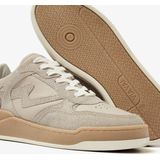 VIA VAI Sam Levi Sneakers Leer Grijs Glitters