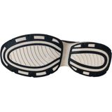 VIA VAI Pepper Britt Sneakers - Zwart - Leer en Mesh - Chunky Zool