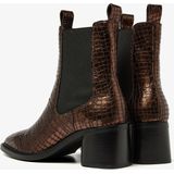 Via Vai - Zoey Scott - Enkellaarsjes - Bruin - Leer