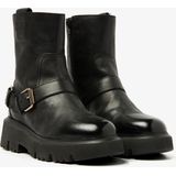 VIA VAI Ziva Jagger Biker boots dames - Zwart