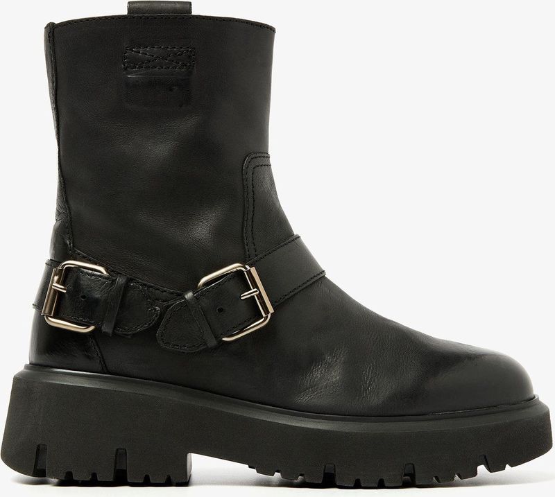 VIA VAI Ziva Jagger Biker boots dames - Zwart