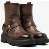 VIA VAI Ziva Jagger Biker boots dames - Bruin