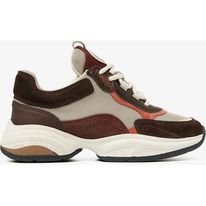 VIA VAI Pepper Finn Sneakers - Meerkleurig - Leer/Suède/Mesh