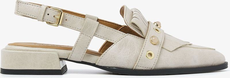 VIA VAI - Jazz Tammi - Slingbackloafers - Off-White - Lakleer