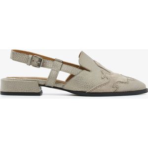 Via Vai - Jazz Vaienna - Sandalen - Grijs - Leer