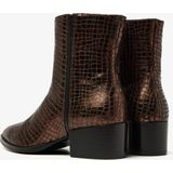 VIA VAI Rose Baker Enkellaarsjes dames - Brons