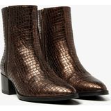 VIA VAI Rose Baker Enkellaarsjes dames - Brons