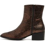 VIA VAI Rose Baker Enkellaarsjes dames - Brons