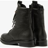 Via Vai - Juliette Abby - Enkellaarsjes - Zwart - Leer