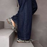 VIA VAI Lola Rose - Loafers - Slangenprint - Leer - Handgemaakt in Portugal