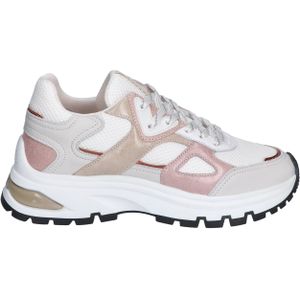 VIA VAI - Liz Sila 02-213 - Sneakers - Wit Roze
