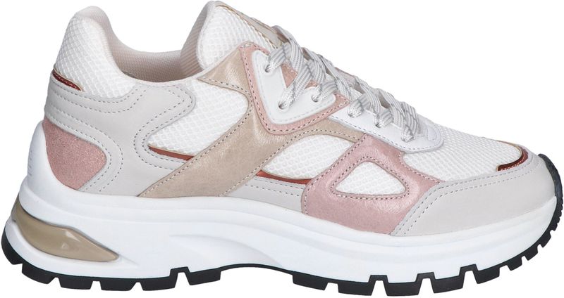 VIA VAI - Liz Sila 02-213 - Sneakers - Wit Roze