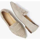 VIA VAI Lola Oakley Instappers - Grijs - Suède - Lichtgewicht Zool