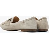 VIA VAI Lola Oakley Instappers - Grijs - Suède - Lichtgewicht Zool