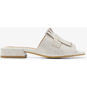 Beige Suede Via Vai Slippers met hakken Maat 39 kopen