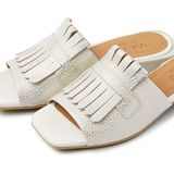 Via Vai Sandalen zonder Hak - Kleur Zand