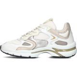 VIA VAI Vesper Due Sneakers - Beige - Leer en Mesh - Chunky Zool
