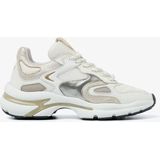 VIA VAI Vesper Due Sneakers - Beige - Leer en Mesh - Chunky Zool