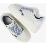 VIA VAI Isa Josie Sneakers - Meerkleurig - Hoogwaardig Leer en Suède - Lichtgewicht Plateauzool