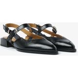 VIA VAI - Jazz Valerie - Slingback - Zwart - Leer