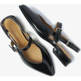 VIA VAI - Jazz Valerie - Slingback - Zwart - Leer