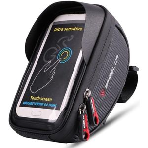 Universele Spatwaterdichte Telefoonhouder Fiets voor Smartphone Zwart