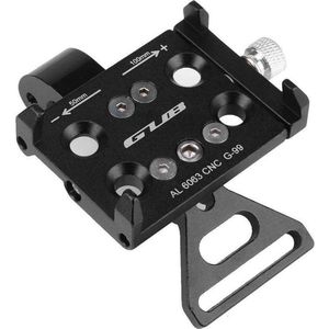 GUB G99 Universele Telefoonhouder Fiets Stuurpen met GoPro Mount Zwart