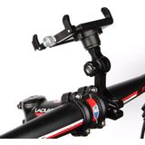 GUB - Plus 10 - Universele Draaibare Telefoon Fietshouder - Aluminium - Zwart