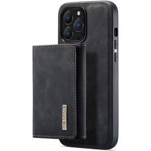 Apple iPhone 14 Pro Max Hoesje met Magnetische Kaarthouder Zwart