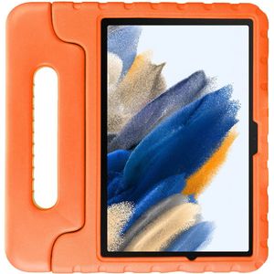 HappyCase Samsung Tab A8 Kinder Tablethoes met Handvat Oranje