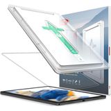Rosso Samsung Galaxy Tab A8 Tempered Glass met Installatietray