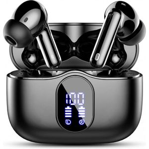 SBG - Draadloze Oordopjes - Zwart - Bluetooth - Active Noise Cancelling