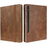Rosso Element Samsung Galaxy Tab S10 Ultra / S9 Ultra Hoes Book Case Bruin