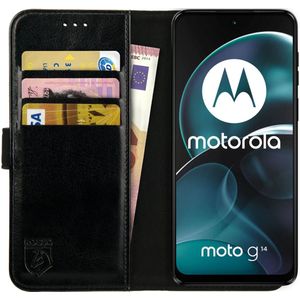 Portemonnee hoesje voor Motorola Moto G9 Power, onzichtbaar, magnetisch