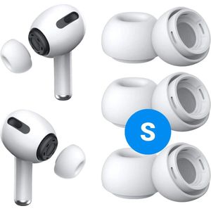 3 Pack Siliconen Small (S) Dopjes Oordopjes Vervanging Tips Geschikt Voor AirPods Pro (1e & 2e Generatie)